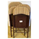 Meco Folding Card Table Chairs