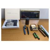 Vtg Sheaffer Fountain Pens, Parker Advertising