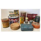 Vtg Product Tins