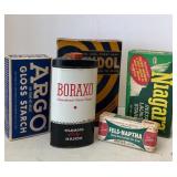 Vtg Laundry Products with Contents