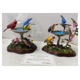 Danbury Mint Summertime Beauties Bird Figures