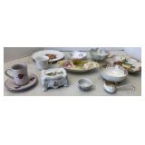 Vtg Hand Painted Nippon China Pieces