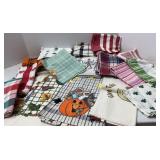 Seasonal Linen Dish Towels