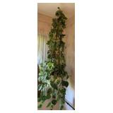 Silk Hanging Philodendron Plant