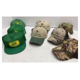 Unworn John Deere Ball Caps