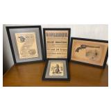 Framed Replica Western Prints
