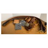 Wallets, Carved Leather & Dress Belts