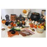 Halloween Decor (Roseville Candy Corn Crock)