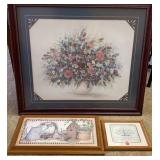Framed Floral Prints
