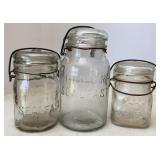 Antique Foster Sealfast & Atlas Good Luck