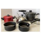 Sauce Pans, Tea Kettle & Pasta Cookers