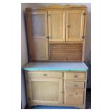 Antique Oak Hoosier Cabinet