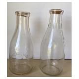 Antique Qt Milk Bottles