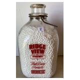 Antique Gallon Milk Bottle (Ridge View Farms)