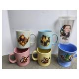 Wizard of OZ Coffee Cups & plastic glass