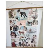 Dog Poster, various breeds featured
