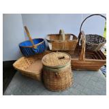 Baskets, some with damage