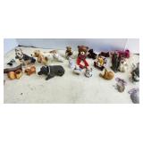 Figurines, Dogs, Bears, Cats