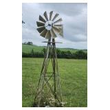 Yard Decoration Windmill  86 inches tall (stand)