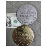 Chrysler Plant Commemoratives Tokens