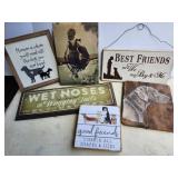 Signs for Canine Lovers