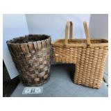 Baskets (2), one for stair steps