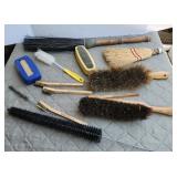 Brushes, wire, bristle,
