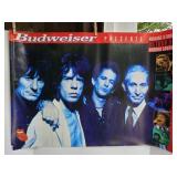 Budweiser Rolling Stones Poster, 1994
