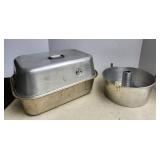 Cake pan, Arrow Aluminum roaster pan