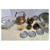 Copper, Brass, Aluminum Decor Items