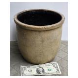 Salt Glazed Crock, Hairline crack