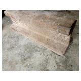 Railroad Rail Section 21" long, 6" tall