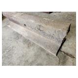 Railroad Rail Section 22.5" long, 4" Tall