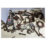 Hitches, Hooks & turn buckles, eye bolts