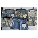 Jean Shorts Seed & Hanky Decorations