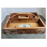 Wood Tool Divided Tray