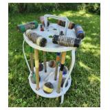 Croquet Set & Rack - Vintage