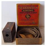 Ford Wooden Battery Box, Scandinavia Brake Lining