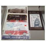 Antique Farm Tractor & Check The Oil Calendars