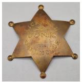 Licensed JUNK Collector Badge Pin