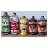Pyroil, Wagner & Gunk Vintage Automotive Cans