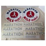 Marathon Mile-Maker Stickers & Decals