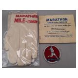 Marathon Gloves, Patch & Service Record Tabs Book