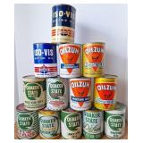 Oilzum, Standard & Quaker State Motor Oil Cans