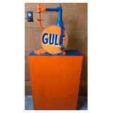 Gilbert & Barker Lubester Oil Tank w/Hand Crank