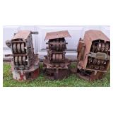 Veeder-Root Gas Pump Meters, Vintage