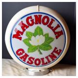 Magnolia Gasoline Gas Pump Globe