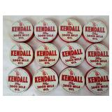 Kendall "The 2000 Mile Oil" Caps (12)
