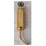 Vintage Brass Syringe-Type Grease Gun Oiler