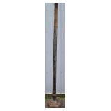 Cast Iron Light Pole, Vintage